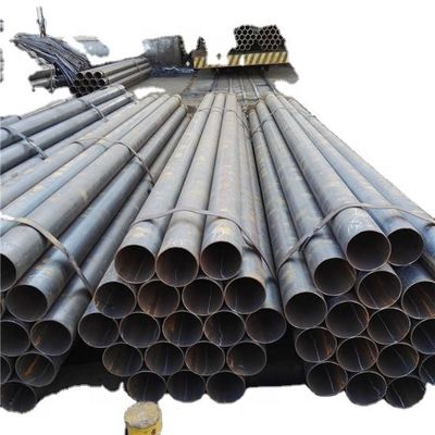 качество  High Quality 40 Inch Gas Schedule ERW Welded 6 Carbon Black Steel Pipe Transmission завод
